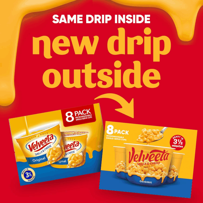Shells & Cheese Original Microwaveable Shell Pasta & Cheese Sauce, 8 Ct Box, 2.39 Oz Cups - Image 2
