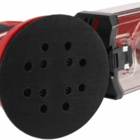 5” Random Orbital Sander with Cyclonic Dust Box & 3Pc Sanding Sheet - SR211601, Multicolor - Image 5