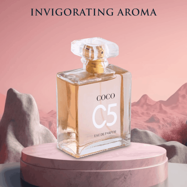 C5 for Women Eau De Parfum - Pure Femininity in a Bottle - Delicate Floral Scents of Jasmine and May Rose - a Fragrance That Will Get You Noticed - Cruelty-Free Perfume Precious Gift for Women - Image 4