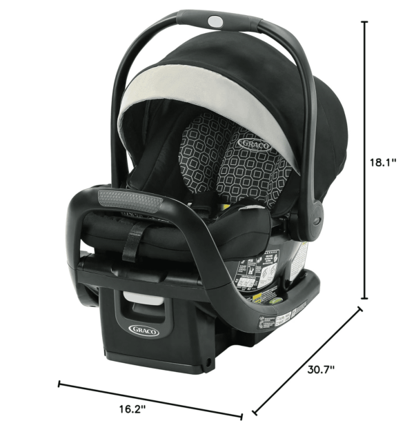 Snugfit 35 LX Infant Car Seat | Baby Car Seat with anti Rebound Bar, Pierce - Image 6