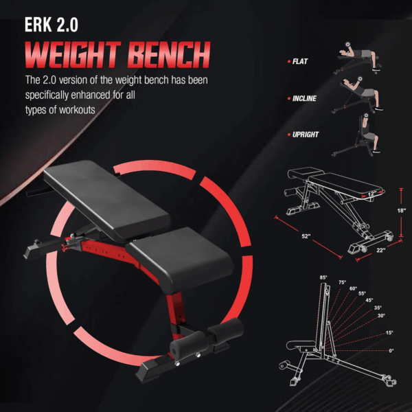Power Cage,1200Lbs Multi-Function Power Rack with LAT Pulldown, Low Row Pulley System and More Training Attachment, Packages with Weight Bench, Olympic Barbell Weight Set - Image 6