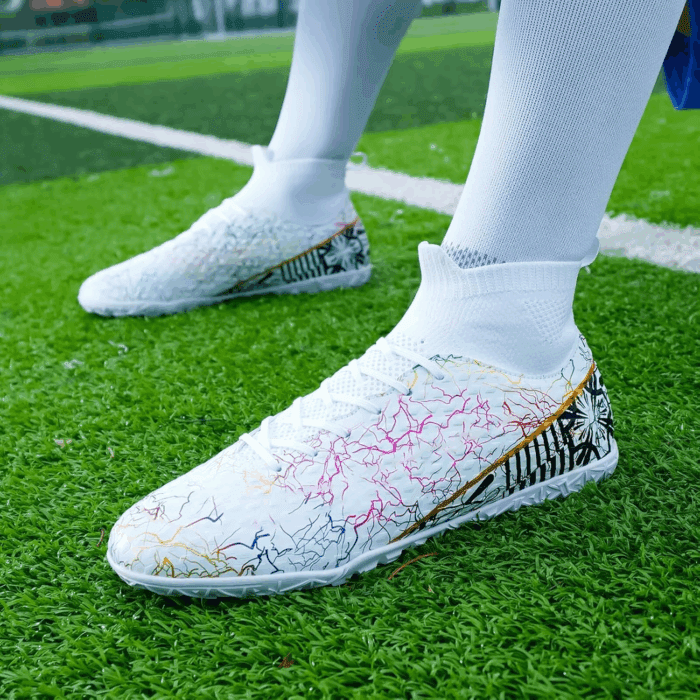 Unisex-Adult Soccer Cleats Lightweight Futsal Training Football Shoes for Big Boys - Image 5