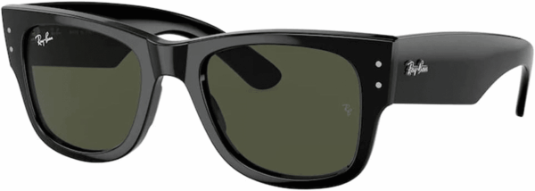 Mega Wayfarer RB0840SF Square Asian Fit Low Bridge Sunglasses for Men for Women + BUNDLE with DIW Kit