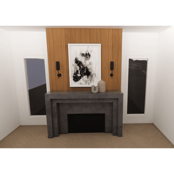 48-In X 96-In Smooth Brown MDF Wall Panel Wood - Image 4