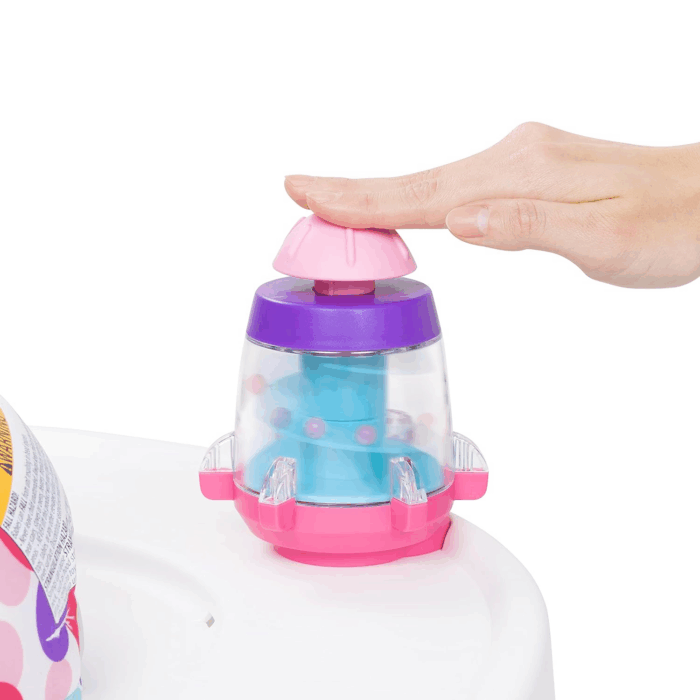 ® 3-In-1 Bounce N' Play Activity Center plus with STEM Learning Toys, Princess Pink - Image 7