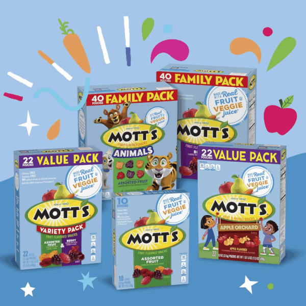 Fruit Flavored Snacks, Easter Basket Stuffers, Assorted Fruit, Gluten Free, Family Pack, 40 Ct, 32 Oz - Image 7