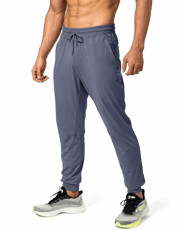 Men'S Sweatpants with Zipper Pockets Athletic Pants Traning Track Pants Joggers for Men Soccer, Running, Workout - Image 2