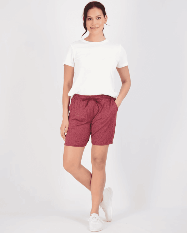 4 Pack: Women'S Dry-Fit Athletic 7" Bermuda Long High Waisted Running Shorts (Available in plus Size) - Image 5