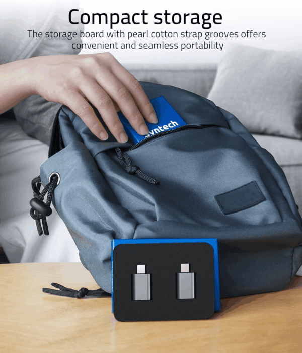 USB C to USB Adapter Pack of 2 USB C Male to USB 3.0 Female Adapter Compatible with Macbook Pro Air 2024, Microsoft Surface, Ipad,Samsung Notebook, Dell XPS and More Type C Devices,Space Grey - Image 6