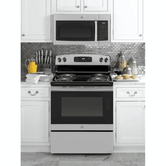 1.6-Cu Ft 29.9-In Over-The-Ran Microwave ( Stainless Steel ) - Image 3
