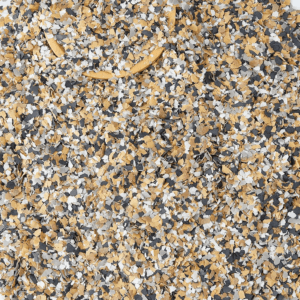 700 G/ 1.54 Lb Blend Decorative Color Chips Concrete Floor Coatings Paint Flakes for Garage Floor Paint Interior Exterior Walls Floors(Black, White, Light Gray, Light Yellow, Light Coffee)