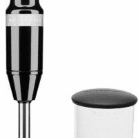 9-Speed Digital Hand Mixer with Turbo Beater II Accessories and Pro Whisk - Onyx Black & Variable Speed Corded Hand Blender KHBV53, Onyx Black - Image 6