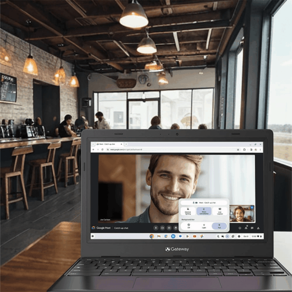 Gateway Chromebook 311 CBO311-1H-C1MX Laptop | Intel Celeron N4500 | 11.6" HD (1366 X 768) Display | 4GB LPDDR4X | 64GB Emmc | Wi-Fi 5 802.11Ac | Chrome OS | Star Black - Image 12