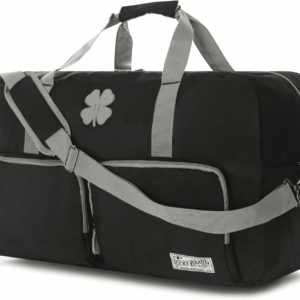 Lucky Travel Duffel Bags 65L, Gym Bag, Travel Bag & Large Duffle Bag for Men, Foldable Overnight Weekender Bags for Women & Men with Adjustable Shoulder Strap, Black