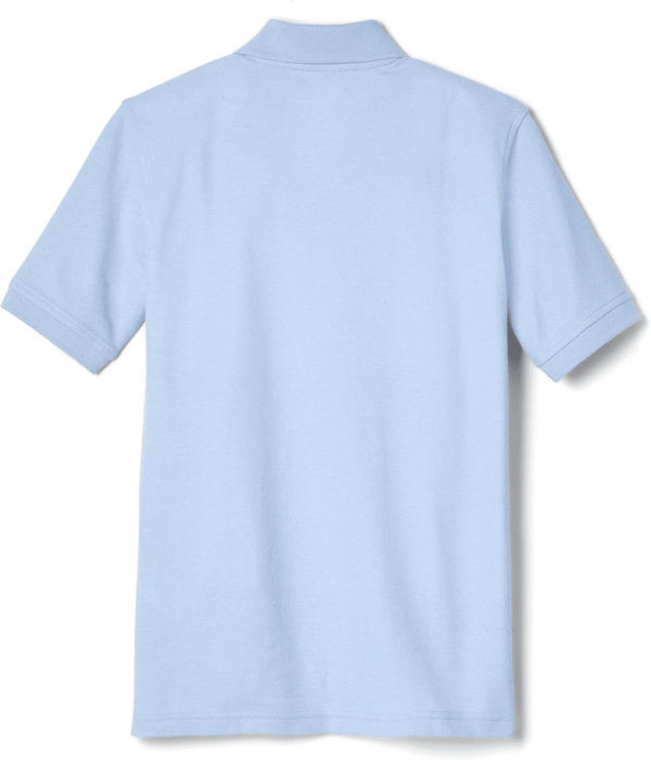 Boys Short Sleeve Pique Polo Uniform Shirt (Standard & Husky) - Image 2