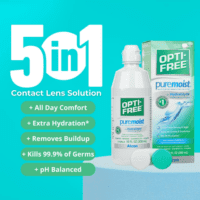 Puremoist Multi-Purpose Contact Lens Cleaning and Disinfecting Solution with Lens Case, 10 FL Oz (Pack of 1) - Image 5
