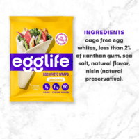 Original Egg White Wraps - (6 Count) - Refrigerated, Flourless, Gluten Free Wraps - Low Carb Tortilla Alternative - Image 5