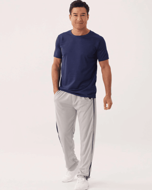 3 Pack: Men'S Mesh Athletic Gym Workout Lounge Open Bottom Sweatpants with Pockets (Available in Big & Tall) - Image 6