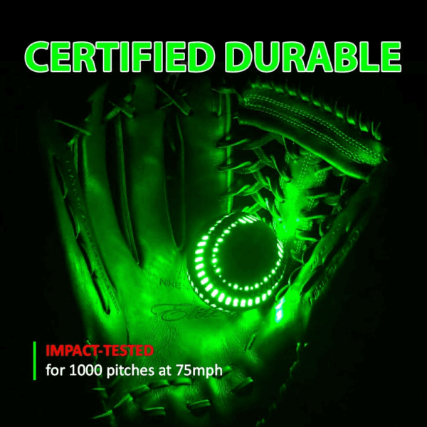 Light up Baseball, Glow in the Dark Baseball, Sports Gear Accessories Gifts for Boys 8 9 10 11 12 13 14 15 Years Old, Kids Teens All Ages Gift Ideas - Image 4