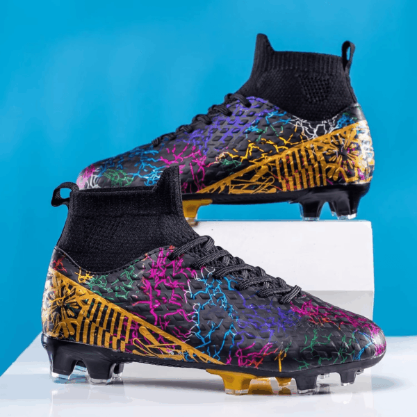 Unisex-Adult Soccer Cleats Lightweight Futsal Training Football Shoes for Big Boys - Image 5