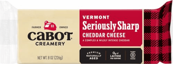 Seriously Sharp Cheddar Cheese, 8 Oz - Image 2
