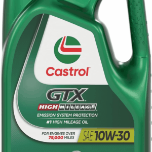 GTX High Mileage 10W-30 Synthetic Blend Motor Oil, 5 Quarts