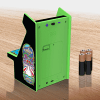 Galaga Micro Player Pro: Arcade Classics 2 Games in 1, Retro Mini Arcade Machine, Playable 6.75 Inch Collectible, Color Display - Image 4