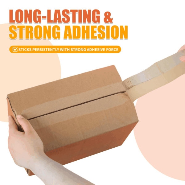 Packing Tape, 12 Rolls Shipping Tape, Heavy Duty Packaging Tape 1.88" X 65 Yards, 780 Total Yards, Clear Packing Tape Refills for Shipping Packaging Mailing, Strong Seal on All Box Types - Image 5