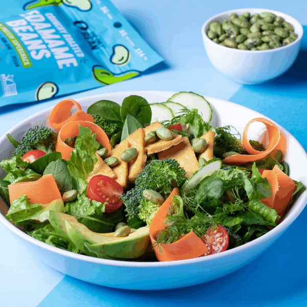 Crunchy Dry Roasted Edamame Snacks (Sea Salt), Keto Snack Food, High Protein (11G) Healthy Snacks, Low Carb Gluten Free Office Vegan Food 100 Calorie Snack Pack, 0.9Oz 10 Pack - Image 4