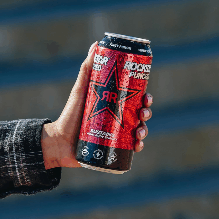 Punched Energy Drink, Fruit Punch, 16 Fl Oz (Pack of 12) (Packaging May Vary) - Image 4