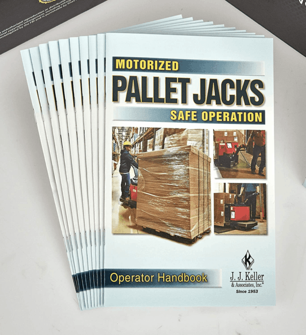Motorized Pallet Jacks: Safe Operation English DVD Training Video - J. J. Keller & Associates - Training regarding the Safe Operation & Dangers of Walkies & Walkie-Rider Motorized Pallet Jack Trucks - Image 2