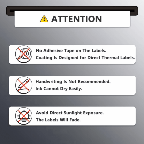 - 3" X 2" (76 Mm X 51 Mm) Multipurpose & Shipping Labels Compatible with Zebra & Rollo Label Printer,Premium Adhesive & Perforated [10 Rolls, 7500 Labels] - Image 6