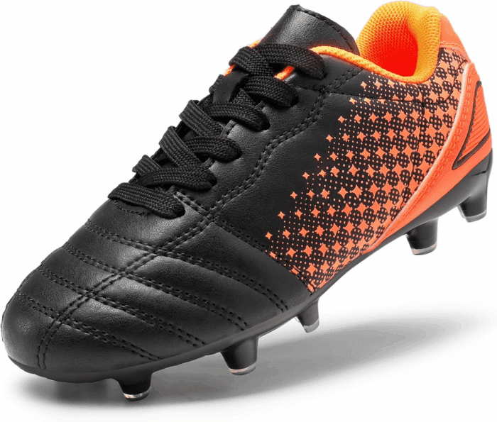 Boys Girls Outdoor Sport Football Shoes Soccer Cleats for Little/Big Kid