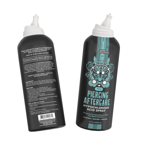 Hypochlorous Acid Spray 8Oz | Piercing Aftercare Healing Solution for Piercings, Bumps, Keloids & Wounds - Nose, Ears, Belly - Image 7