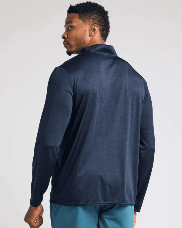 3 Pack: Men'S Dry-Fit Active Quarter Zip Long Sleeve Athletic Performance Pullover (Available in Big & Tall) - Image 4
