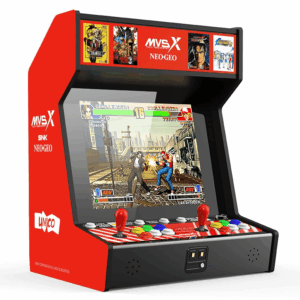 MVSX Home Arcade, Preloaded 50 SNK Licenced Retro Games, Support Two Players to Play Games Concurrently, Including the King of Fighters/Metal Slug and More