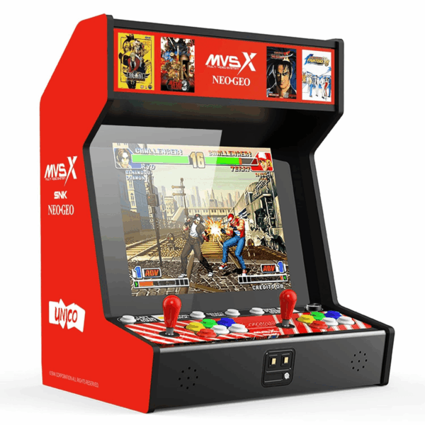 MVSX Home Arcade, Preloaded 50 SNK Licenced Retro Games, Support Two Players to Play Games Concurrently, Including the King of Fighters/Metal Slug and More