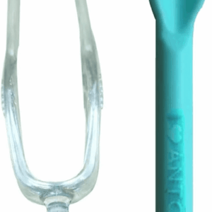 Soft Contact Lenses Remover and Insertion Tool, Contact Tweezers and Soft Silicone Scoop for Girls with Long Nails, Gift for Contact Lens New User (Green)