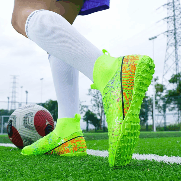 Unisex-Adult Soccer Cleats Lightweight Futsal Training Football Shoes for Big Boys - Image 6