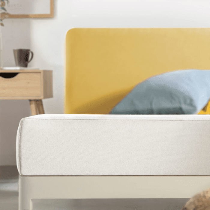 Full Mattress 6 Inch Bed-In-A-Box, Green Tea Memory Foam White