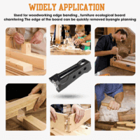 Chamfering Edge Band Trimmer,Adjustable Edge Banding Trimmer,Veneers,Hand Planer,Edge Banding Tools. (Handle + R1, R2,R3 Blade) - Image 7