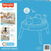 Baby to Toddler Learning Toy 2-In-1 like a Boss Activity Center and Play Table with Lights Music and Sounds - Image 6