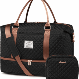 Travel Duffle Bag,Weekender Bags for Women with Shoe Compartment，Carry on Overnight Bag with Toiletry Bag,Gym Duffel Bag with Wet Pocket, Hospital Bags for Labor and Delivery