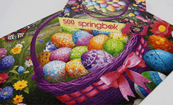 Easter in Bloom 500 Piece Jigsaw Puzzle for Adults and Families - Made in USA - Image 4