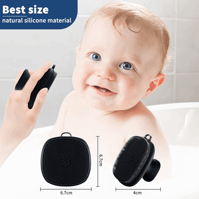 Face Scrubber, Silicone Face Scrubber for Men, Facial Cleansing Brush Silicone Face Wash Brush Manual Waterproof Cleansing Skin Care Face Brushes for Exfoliating - Image 6