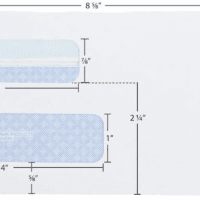 #8 5/8 Security Envelopes, Double Window, Self Seal Envelopes for Invoices/Statements, 3-5/8" X 8-5/8", 24 Lb White, 5/Box (QUA24539) - Image 7