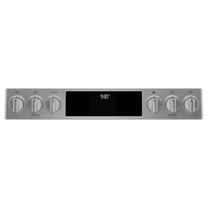 Profile 30-In 5 Burners 5.6-Cu Ft Air Fry Convection Oven Slide-In Natural Gas Ran ( Finrprint-Resistant Stainless Steel ) - Image 9