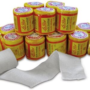 Mexican Gauze Boxing Hand Wraps Elastic Bandages Revgear  Combat Sports Non-Sterile, 2" X 5.5 Yd - 16 Pack