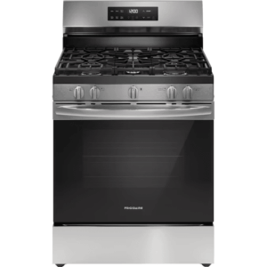 30-In 5 Burners 5.1-Cu Ft Freestanding Natural Gas Range ( Fingerprint Resistant Stainless Steel )