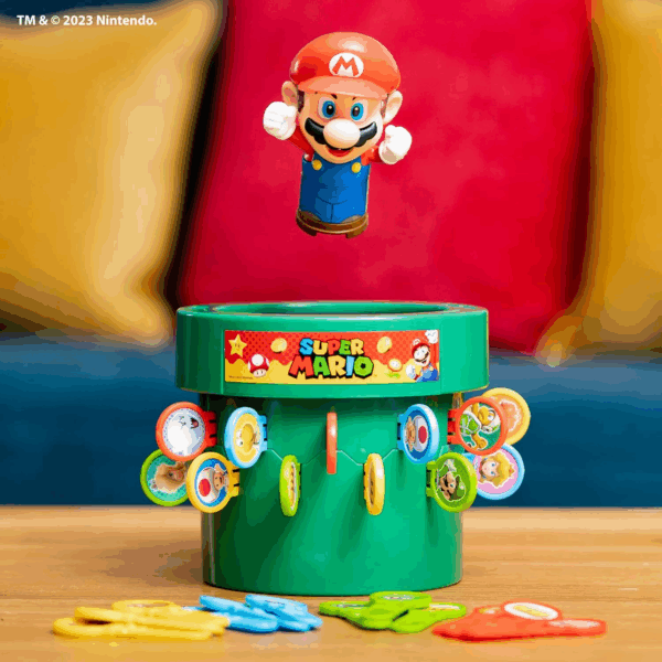 Pop up Super Mario Board Game - Family and Preschool Kids Games for Family Game Night - Kids Activities and Super Mario Toys - Girls and Boys Games - 2-4 Players - Ages 4 Years and Up - Image 6